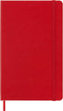 Moleskine Classic Notebook, Hard Cover, Large (5" x 8.25") Squared/Grid, Scarlet Red, 240 Pages...