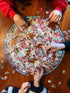 eeBoo: Piece and Love Women March! 500 Piece Round Circle Jigsaw Puzzle, Puzzle for Adults and Families, Glossy, Sturdy Pieces and Minimal Puzzle ...