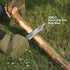 FLISSA Bushcraft Knife, Fixed Blade Knife with Nylon Sheath, Stainless Steel Blade, Ideal for Camping, Backpacking, Fishing, Hiking or Survival, 4...