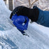 Snow Joe SJEG-DZ Ice Dozer Ice and Snow Scraper Tool | Squeegee Brush, Blue...