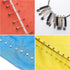 250 Pack Safety Pins by Luxurecourt, 4 Assorted Sizes of Durable, Silver Small and Large Safety Pins Bulk, Rust-Resistant Nickel Plated Steel, Sha...