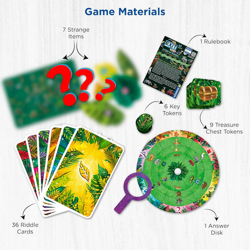 EXIT: The Game - Jungle of Riddles | Brainteasers |Kid's Activity, Cooperative Game | Quick Game...