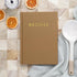 ZICOTO Aesthetic Blank Recipe Book with Waterproof Cover - The Perfect Recipe Notebook To Write In Your Own Recipes - Simplified Blank Cookbook to...