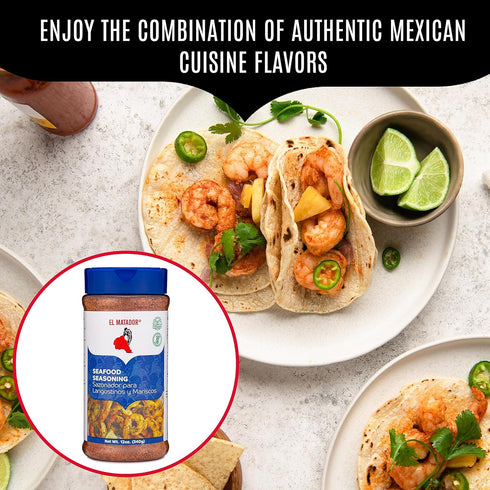 El Matador Seafood Seasoning 12 oz....