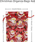 24PCS Christmas Organza Gift Bag 4X6 with Drawstring 11 Mix Pattern Small Goodie Candy Party Favor Xmas Gift Bags...
