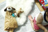 Baby Security Blanket - 18" Tall Soft Fleece Baby Blanky for Boys & Girls – Baby Soothing Blanket with Plush Stuffed Animal - Puppy Dog...