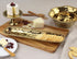 Pampa Bay Porcelain Cracker Cheese and Charcuterie Tray (Gold)...