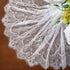 ShinyBeauty Lace Party Tablecloth Rustic Floral Fabric Rectangle Lace Table Cloth Baby Tablecloth Tea Party Tablecloth Fabric Table Cover (1, Whit...