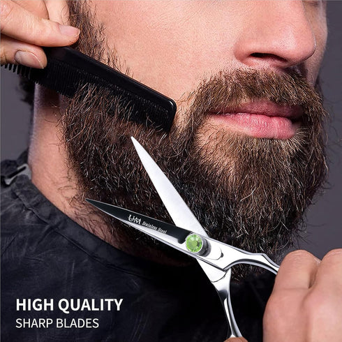 UM Supplies Scissors 6.5 | Premium Barber Shears For Hair Cutting | Multiple Purpose Cutting Scissors | Haircut Scissors For Salon I Women | Mens ...