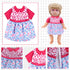 Alive Doll Clothes and Accessories - 6 Sets Baby Doll Clothes Dresses Outfits Include Doll Dresses, Jumpsuit, Swimsuit Dolls Outfits Fit for 12 13...