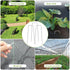 20 Pack Landscape Staples 6 Inch Galvanized Lawn Pins Staples Garden Stakes Plant Cover Stakes 11 Gauge Tent Stakes Landscaping Fabric SOD Yard Pi...