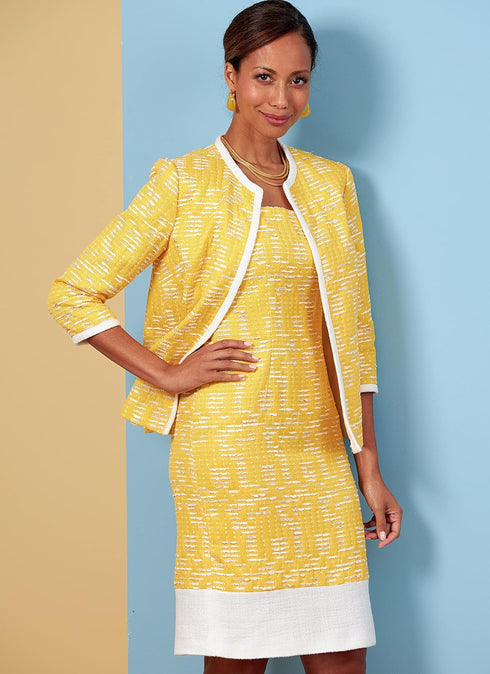 Butterick Misses' Jacket, Sash, Top, Pants and Dress Sewing Pattern Kit, Design Code B6882, Sizes 8-10-12-14-16...