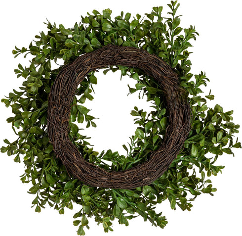 Creative Co-Op Faux Boxwood Wreath...