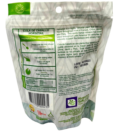 Cola De Caballo Horsetail Herbal Infusion Tea pack of 3...
