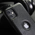 Retro Leather Case for iPhone 11 Anti-Knock Back Cover Soft TPU Business Shell Phone Case (Black, for iPhone 11)...