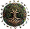 Wooden Puzzles for Adults, 200 Pieces Tree of Life Puzzle Uniquely Irregular Animal Shaped Wooden Jigsaw Puzzles, Creative Gift for Teenagers and ...