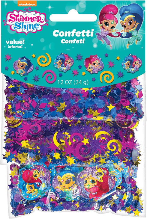 Shimmer and Shine Birthday Party Supplies Confetti Pack 1.2oz - 1 Pack...