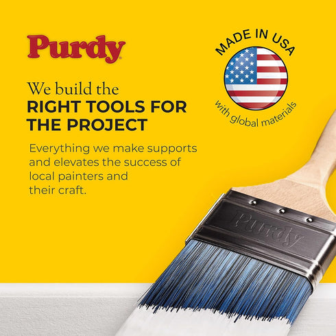 Purdy 144152525 XL Elite Series Glide Angular Trim Paint Brush, 2-1/2 inch...