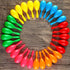 Resinta 30 Pieces Neon Maracas Shakers Mini Noisemaker Bulk Colorful Noise Maker with Drawstring Bag for Mexican Fiesta Party Favors Classroom Mus...