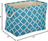 DII Polyester Container with Handles, Lattice Storage Bin, Small, Storm Blue...