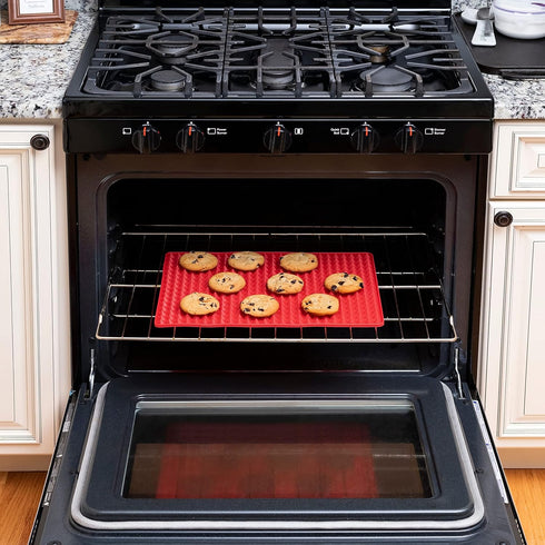 Traytastic! Non-Stick Silicone Baking Mat (Pyramid Style) - Great for Cooking, Baking, Grilling, Gummies, Candy, Crafts...