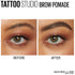 Maybelline TattooStudio Brow Pomade Long Lasting, Buildable, Eyebrow Makeup, Deep Brown, 1 Count...