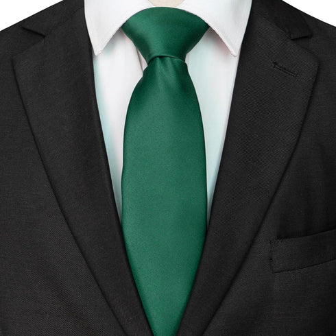 RBOCOTT Solid Color Polyester Tie Necktie for Men (8cm)...