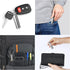 Small Pill Holder Keychain(2 Compartments Design), Portable Metal Pill Case Waterproof Pill Box Container Mini Stainless Steel Pill Organizer for ...