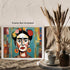 Posterizer 1 pcs- Frida Kahlo inspied art-abstract oil painting style-Famous Figures Art Collection-Abstract & Modern Art- Living Room Bedroom Dec...