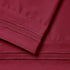 Nestl Burgundy Pillow Cases - Queen Size Set of 2, Soft 1800 Microfiber Pillow Cases, Envelope Closure, 20x30 Inches...