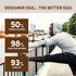 Designer Wellness, Designer Egg, Natural Egg Yolk & White Protein Powder, Keto and Paleo Friendly, Low Calorie, Less Fat and Cholesterol, Dutch Ch...