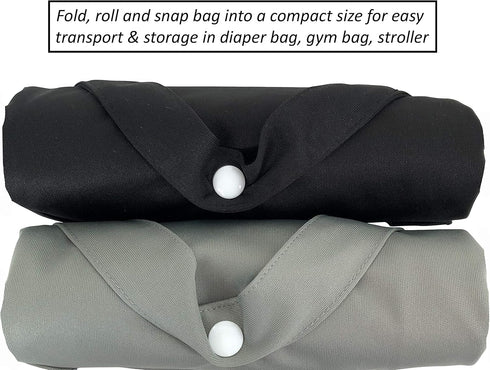 MOM & BAB Wet Bags for Baby Cloth Diapers, Swimsuits and Towels, Travel, Wet Dry Bag for Diaper Bag, Breast Pump Parts, Gym | Water & Odor Resista...
