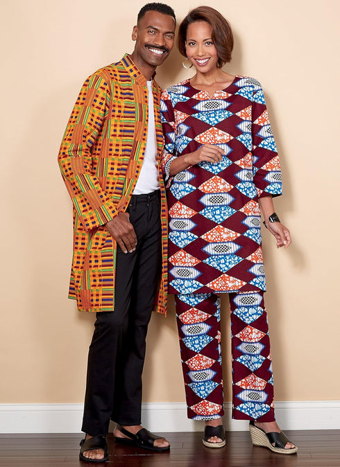 Butterick Patterns Misses'/Men's Coat, X-Large/XX-Large/XXX-Large...