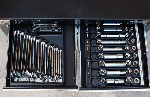 WRENCH ORGANIZER (BLACK) - Made in USA...