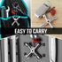 DURATECH 4 Way Sillcock Key with Bit, Multi-functional Water Key, Cross Key, 1-Pack, for Valve, Faucet, and Spigots...