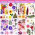 140 Pcs Dried Pressed Flowers for Resin, Real Pressed Flowers Dry Leaves Bulk Natural Herbs Kit for Scrapbooking DIY Art Crafts, Epoxy Resin Jewel...