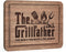 The Grillfather Walnut Cutting Board, Gifts for Dad Ideas, Cool Kitchen Gifts for BBQ, Grill Masters, Birthday Fathers Day Christmas Gifts for Men...