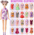70Pcs Doll Clothes and Accessories, 20 Bikini Swimsuits Fashion Dresses 50 Shoes for 11.5 inch Doll Christmas Stocking Stuffers Girls Birthday Gif...