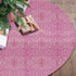 Pink Christmas Tree Skirt, 48 inch Large Sequin Xmas Tree Ornaments, Double Layers Glitter Tree Mat Fall Thanksgiving Day Christmas Decorations fo...