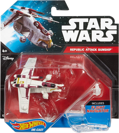 Hot Wheels Star Wars Starship Republic Gunship Vehicle...