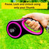 Dog Leash Retractable,Sturdy, Heavy-Duty, Tangle-Free, Soft,Anti-Slip Handle & Easy One Hand Brake for Puppy, Small, Medium, Large Breeds Dogs (Pi...