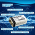 HQRP USB 9V Lithium-Ion Rechargeable Battery, High Capacity 500mAh 9-Volt, 1.5 H Fast Charge, 800 Cycle with Micro USB Cable, Radio Square 6LR61 7...
