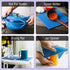 BTaT- Silicone Trivet Mats, 2 Pack, Gray Silicone Trivet, Silicone Hot Pads for Kitchen, Silicone Trivets for Hot Pots and Pans, Silicone Hot Pad,...
