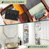 PAVILIA Travel Hanging Toiletry Bag for Women Men, Large Capacity Makeup Bag Kit, Waterproof Cosmetic Storage Organizer Case for Bathroom Shower, ...