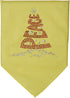 Mirage Pet Products Peace Tree Rhinestone Bandana, Small, Yellow...