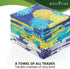Eco-Friendly Reusable Dish Cloth Set – 10-Pk Multipurpose Kitchen Cleaning Cloth Made from Recycled Materials – Absorbent Dish Towels & Non-Scratc...