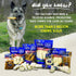 Pet Factory 100% Made in USA Beefhide 5" Chip Rolls Dog Chew Treats - Peanut Butter Flavor, 20 Count/1 Pack...
