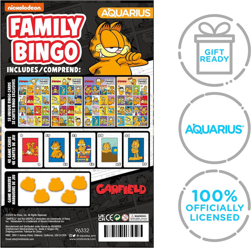 AQUARIUS - Garfield Family Bingo Game...