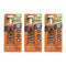 Gorilla Fabric Glue, 100% Waterproof, No Sew Solution, Washer/Dryer Safe, Permanent Bond, 2.5fl oz/73ml, Clear, (Pack of 3))...