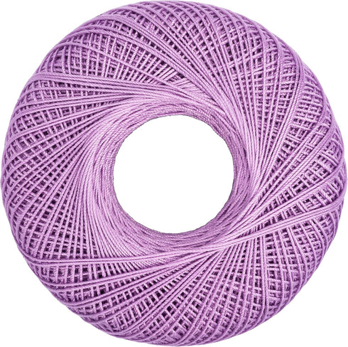 Coats Crochet Aunt Lydia's Crochet, Cotton Classic Size 10, Wood Violet (154-495)...